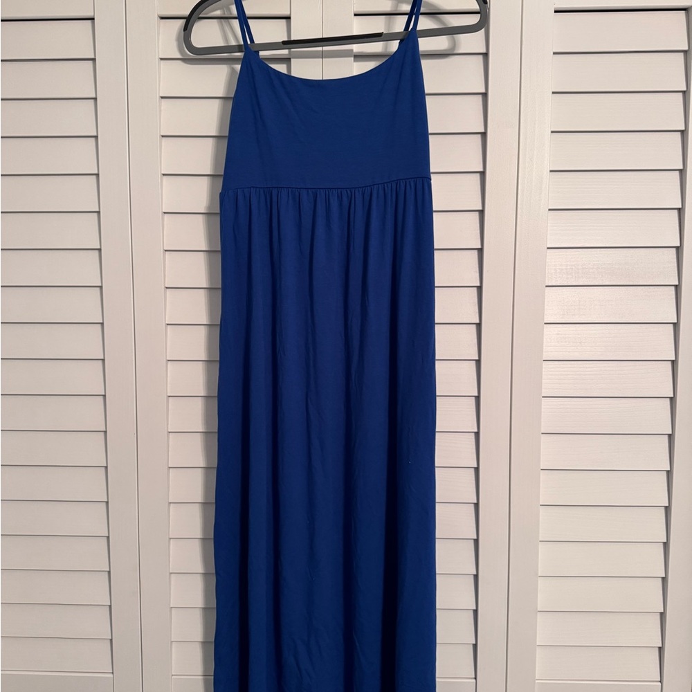 Old Navy Blue Midi Dress